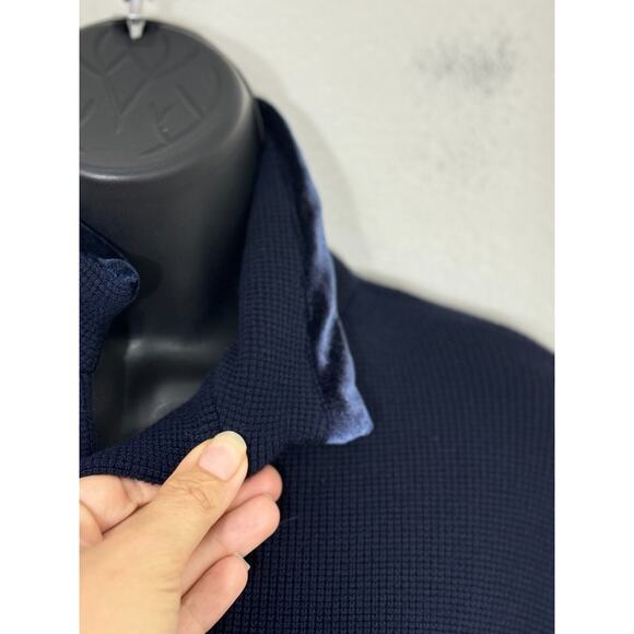 GIORGIO ARMANI Wool Cardigan Grandpa Sweater Luxury IT 46/US XL - Picture 3 of 16